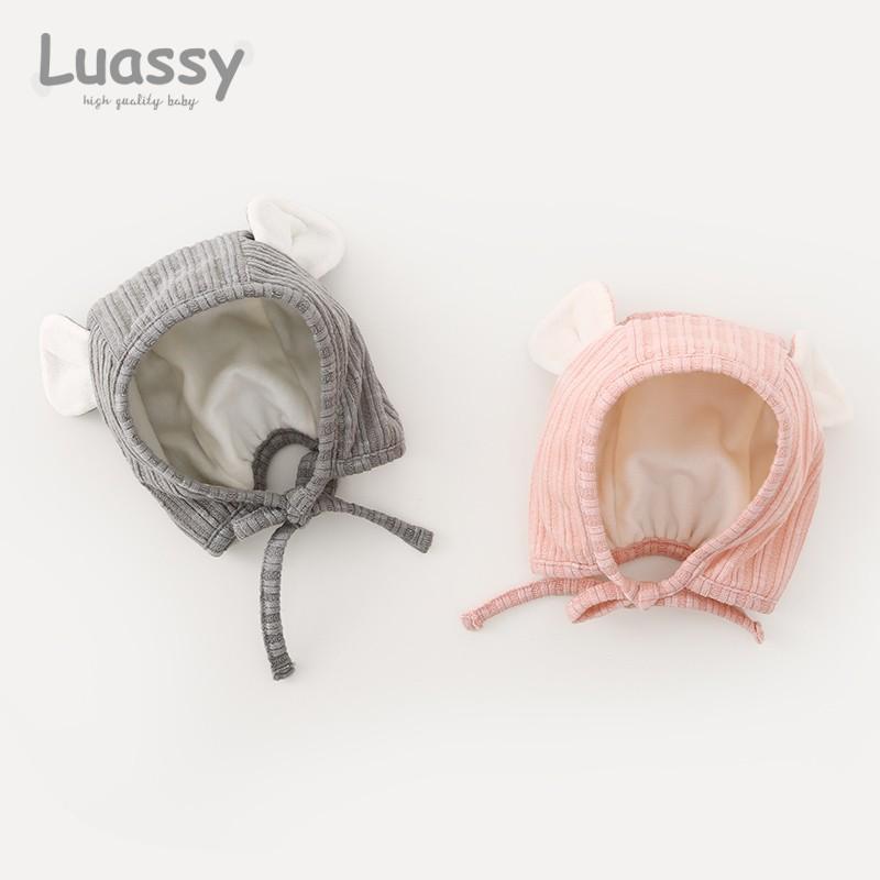 ボンネット帽 ベビー 帽子 薄手 赤ちゃん ファッション かわいい 春秋 綿 新生児 女の子 男の子 幼児 ..