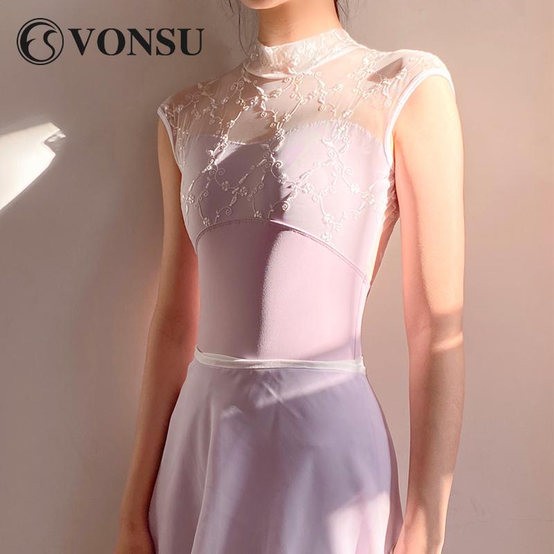 バレエ ボディスーツ 体操服 ウェア レオタード 衣装 練習 ダンス ヨガ ベリー バレエ シェイプ トレー..