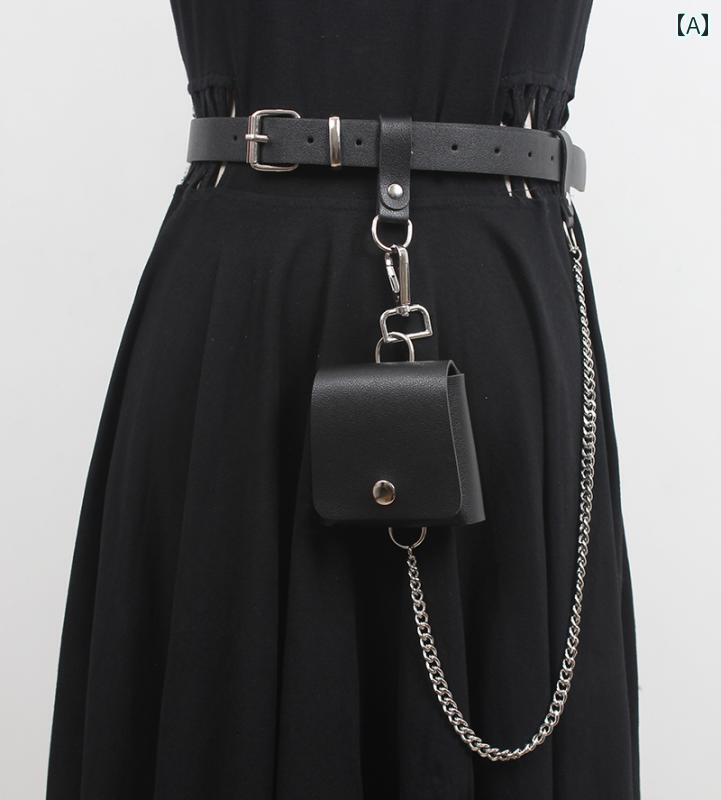 ベルト バッグ ファッション アクセサリー ジュエリー ストリート 小さめ ウエストポーチ 鞄 ミニサイズ 小銭入れ