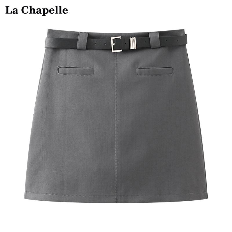 スカート レディース 夏 ショート ファッション フェイク ポケット スーツ ハイウエスト スリム aライン