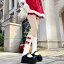 クリスマスベル ソックス ウサギ かわいい 新年 ミディアム ストッキング レディース ロリータ 秋冬 暖..