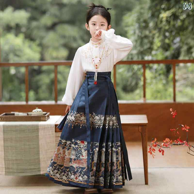 キッズ 民族衣装 コスプレ 子供服 韓服 チャイナ風 トップス スカート 春秋 刺繡 写真撮影 衣装 パーティー エキゾチック かわいいキュート 女児