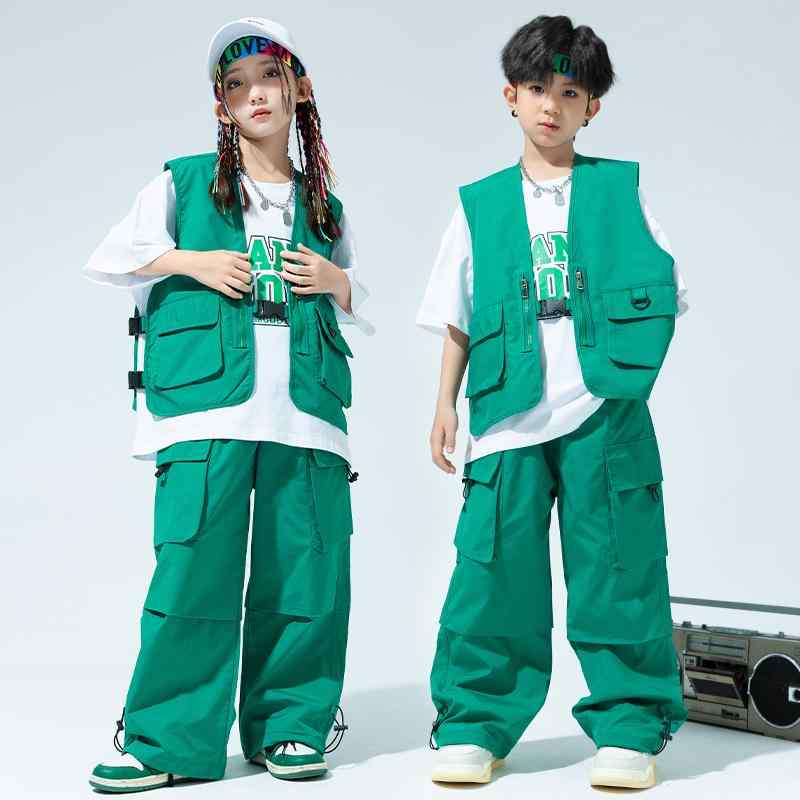 子供服 女の子 男の子 Tシャツ ベスト ショートパンツ コスチューム バンド ダンス...