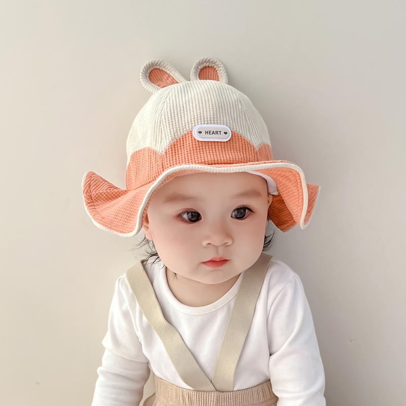 サンハット キッズ ベビー バケットハット うさみみ 帽子 かわいい 女の子 日よけ 帽子 春秋 プリンセ..