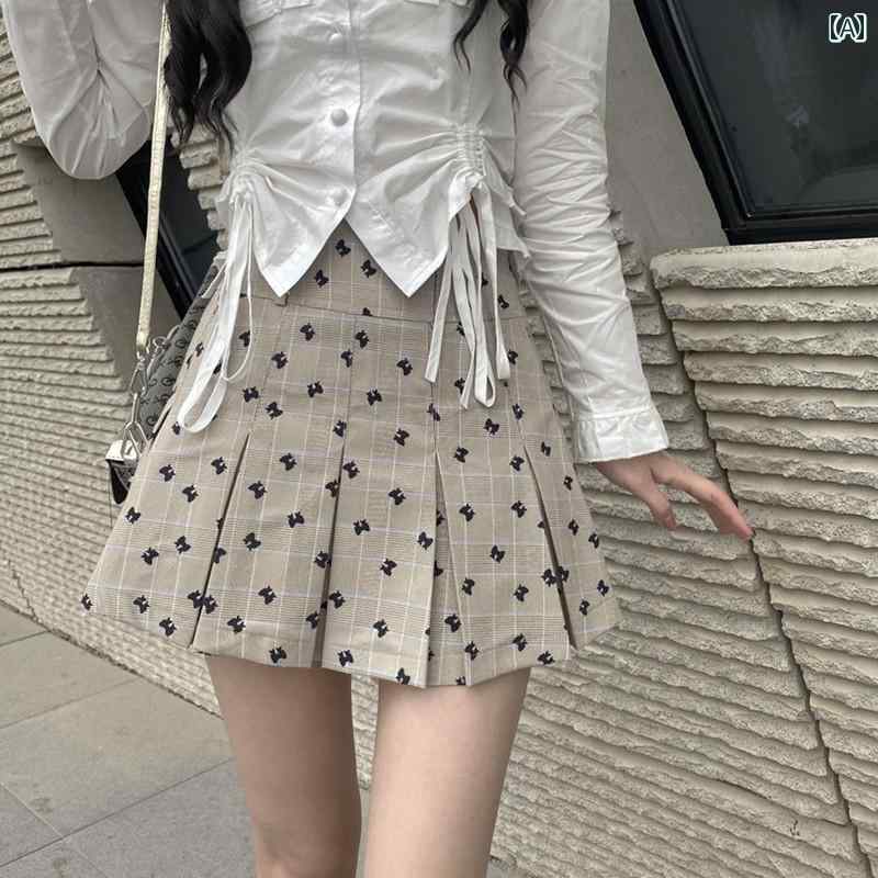 レディース 女の子 スカート 大きめサイズ リボン プリーツスカート 夏 スリム ワイド Aライン ヒップライン フィット スカート