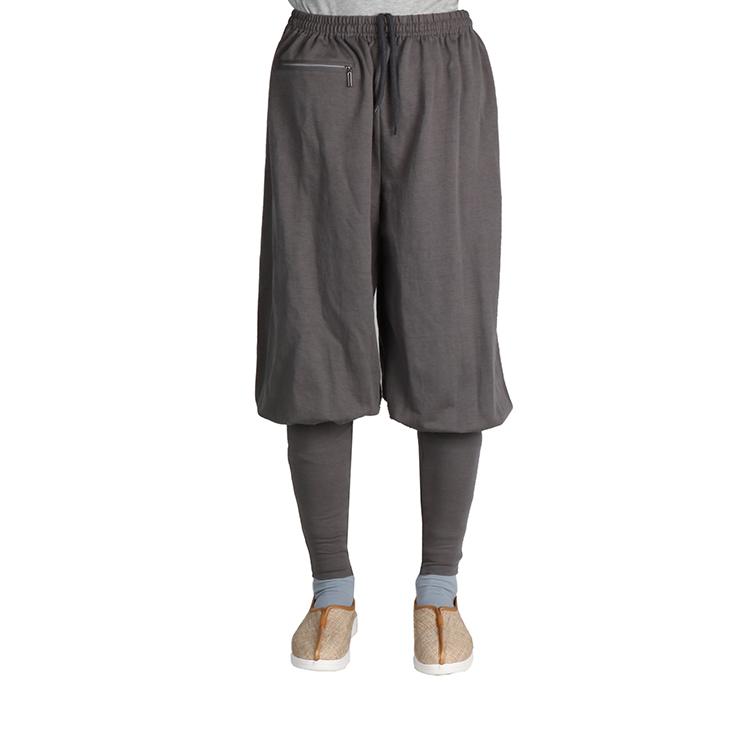 モンク ショートパンツ レッグパンツ 半ズボン レギンスし ひんやり 涼しい 快適 コットン リネン 僧服 平服 僧侶