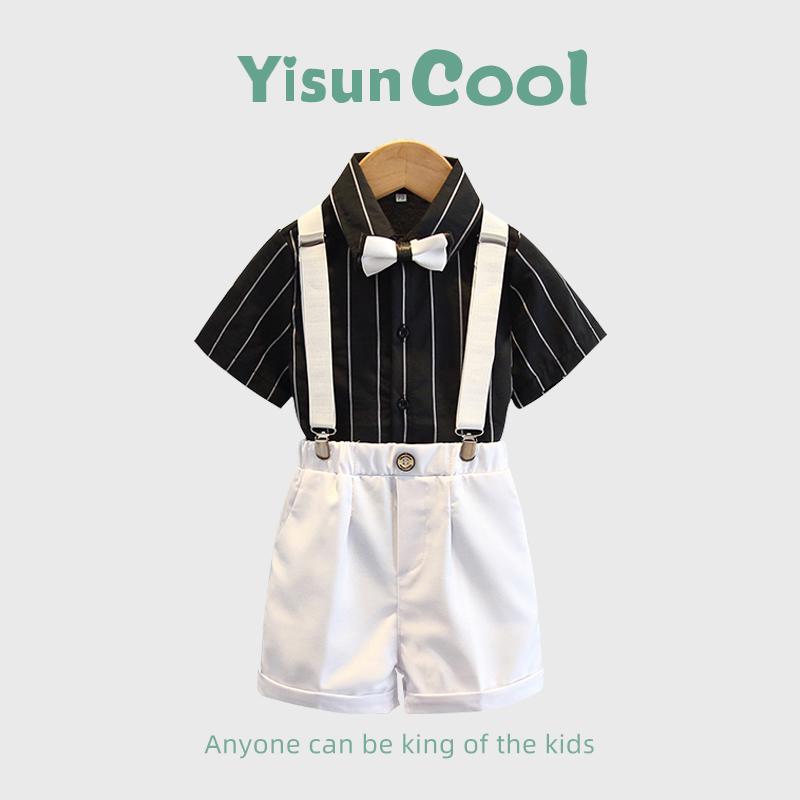 男の子 セットアップ ベストスーツ 夏 英国 少年 結婚式 子供 ステージ パフォーマンス 衣装 フォーマル 入園式 入学式