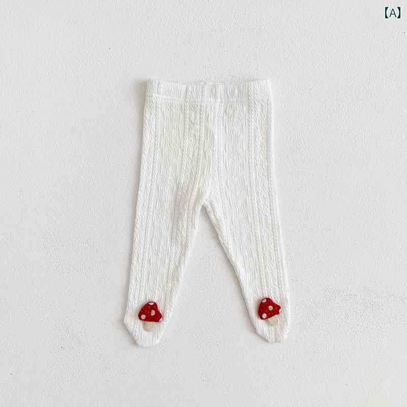 パンツ レギンス ベビー服 幼児 女の子 春夏服 新生児用 ハイウエスト ストッキング アウター用 ビッグ..