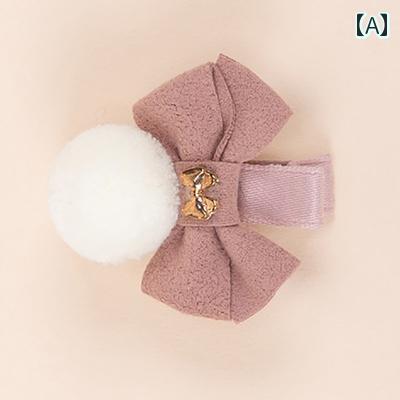 リボン 赤ちゃん かわいい ヘアアクセサリー 髪飾り 写真撮影 韓国 プリンセス サイド クリップ ヘア ..