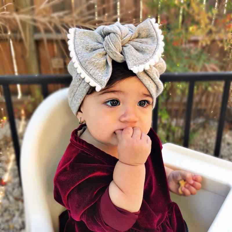 ベビー 帽子 ターバンキャップ 写真撮影 リボン インド風 頭 ヘッド 保護 雑貨 かわいい 幼児 赤ちゃん..