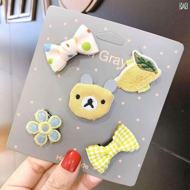 ヘアアクセサリー 女の子 赤ちゃん ヘアクリップ 幼児 プリンセス 髪傷つけい 少量 ベビー かわいい お..