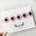 ベビー カチューシャ レース 刺繍 綿 女の子 赤ちゃん 生後 新生児 カチューシャ かわいい 民族風 エスニック