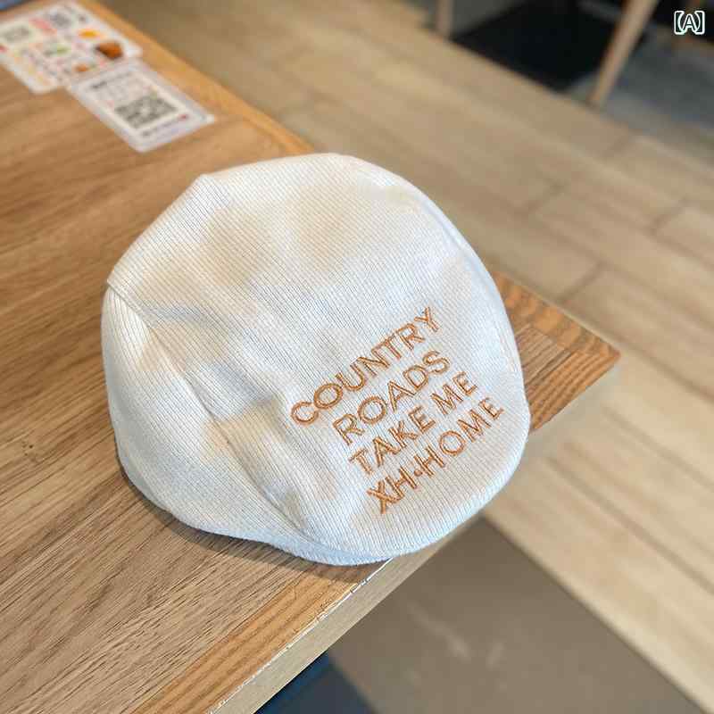 ハンチング帽 おしゃれ キッズ 帽子 かわいい 日除け ベビー 春秋 ベレー 供用 薄手 ボーイズ 韓国 イギリス 秋 3歳 女性 おしゃれ