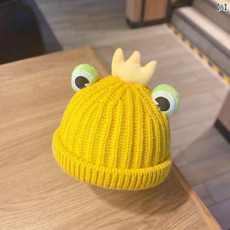 Other - ニット帽 かわいい 防寒 帽子 キッズ ベビー 秋冬 幼児 ニット 冬 スタイル ボーイズ 耳保護 ウール 女性 赤ちゃん かわいい 冬