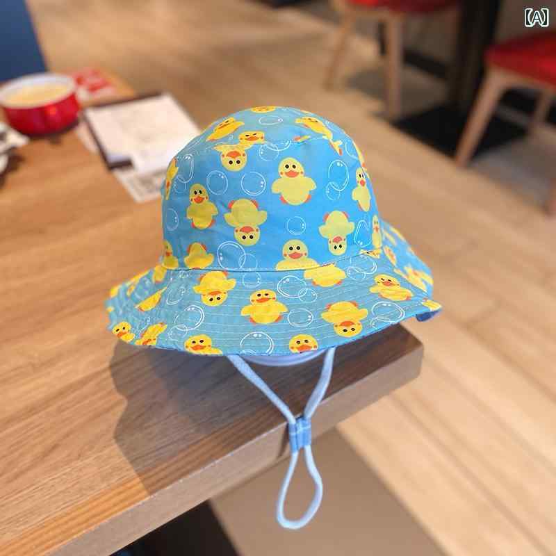 キッズ 帽子 夏 アウトドア レジャー 日除け ベビー フィッシャーマン ハット 用 子供用 薄手 つば広 日焼け防止 ボーイズ 春秋 ガールズ