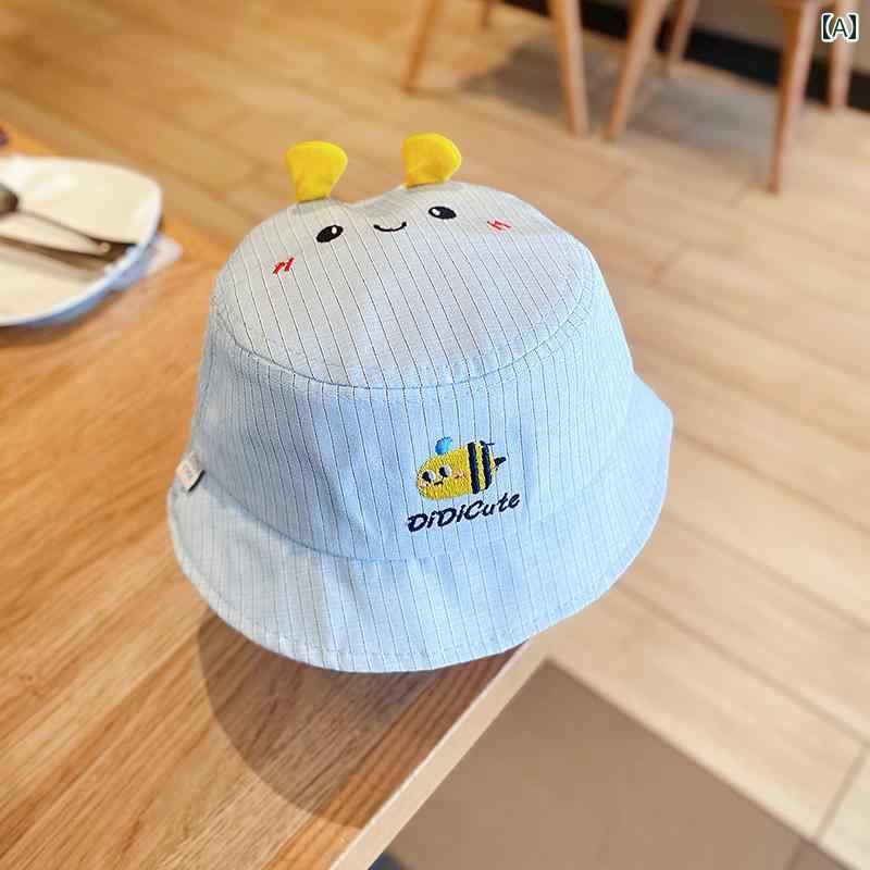 キッズ 帽子 夏 アウトドア レジャー 子供用 春秋 ベビー フィッシャーマン ハット ボーイズ 薄手 ガー..