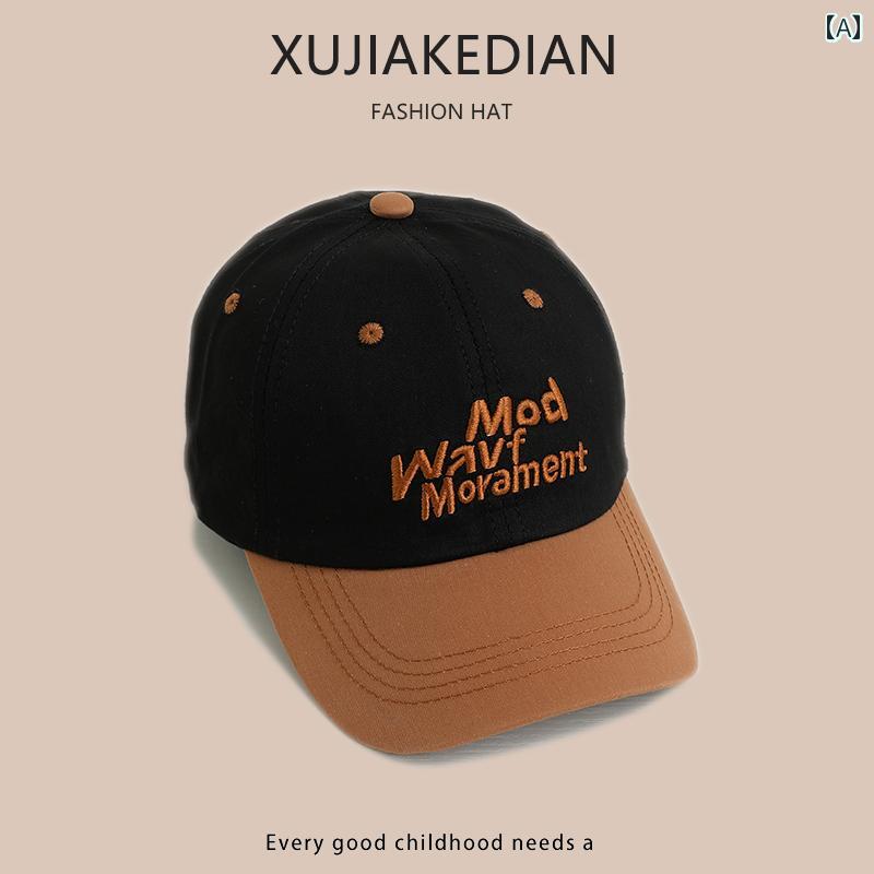 ベースボール キャップ キッズ ベビー カジュアル 日除け 帽子 イン ハングル 子供用 春秋 薄手 日焼け..