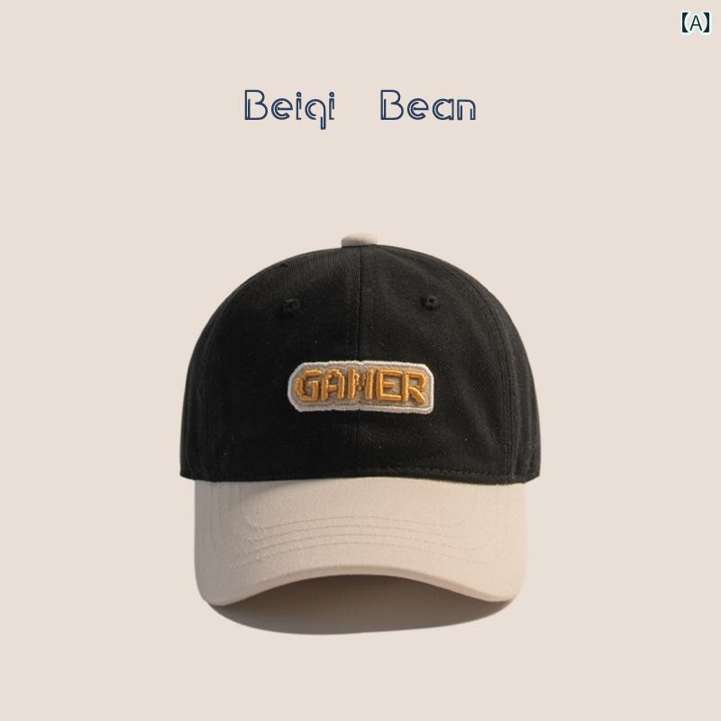 幼児 帽子 おしゃれ キッズ 子供用 帽子 韓国 スタイル ストリート コントラスト ピーク キャップ 男の..