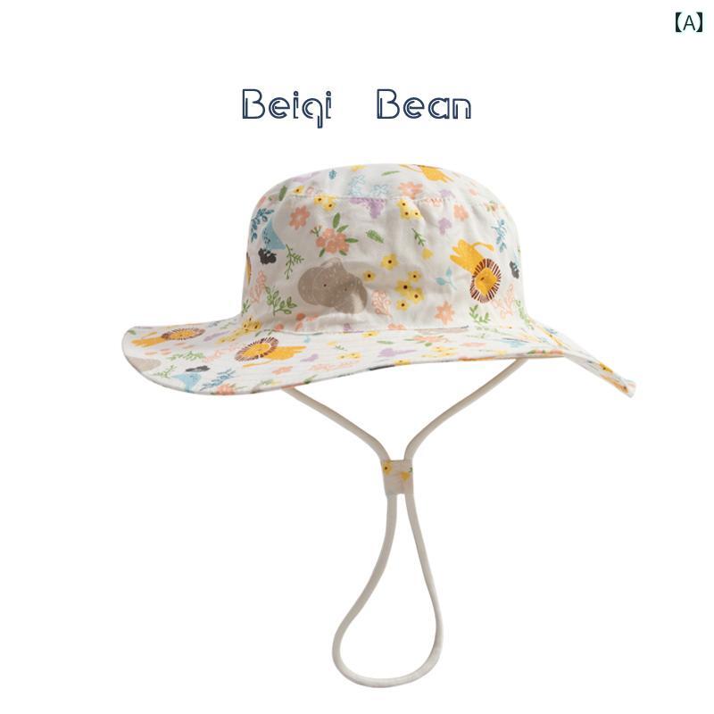 キッズ アウトドア ハット 登山 ハイキング 釣り キャンプ 子供用 帽子 春秋 ファッション かわいい サンシェード レジャー 帽子 男の子 ガールズ 屋外 旅行 日焼け防止 バケット ハット