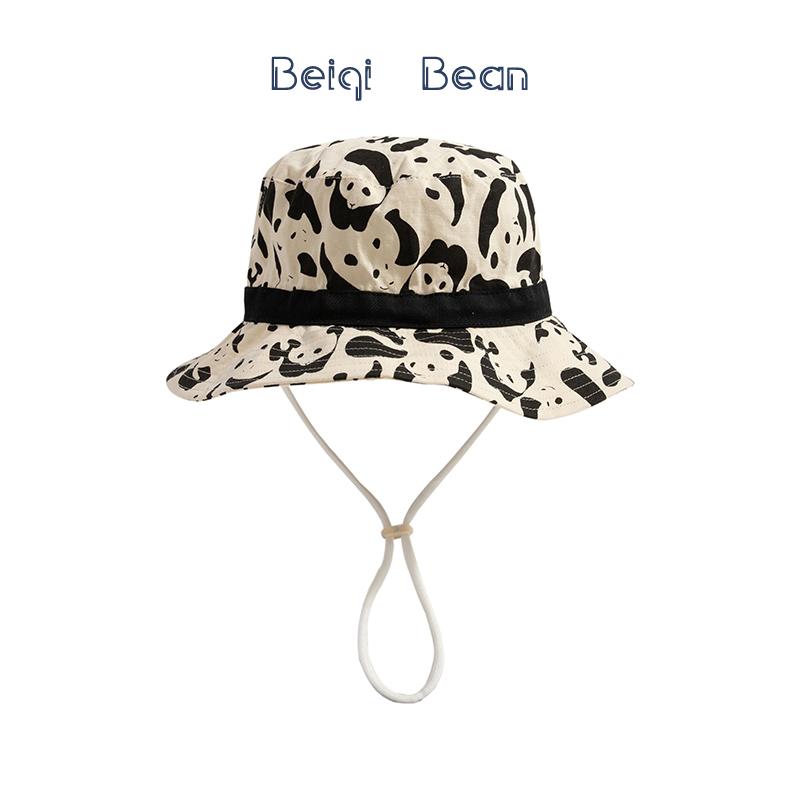 キッズ アウトドア ハット 登山 ハイキング 釣り キャンプ 子供用 レジャー 帽子 夏 かわいい プリント 旅行 日焼け防止 帽子 男の子 ガールズ 1歳 かわいい レースアップ バケット ハット