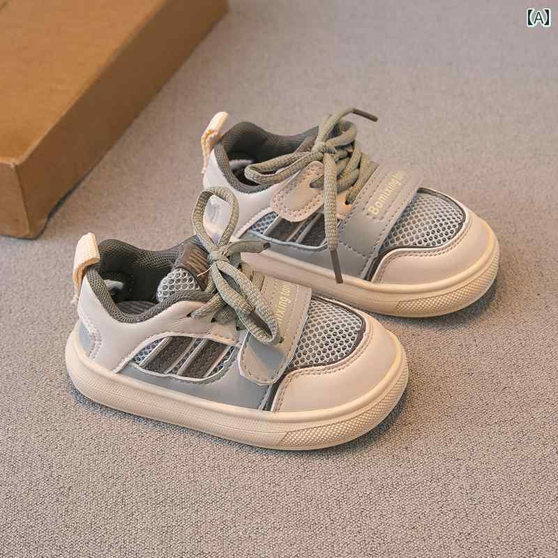 Other - 靴 シューズ 子供用 ローカット スニーカー 春秋 男の子 ガールズ シングル メッシュ スニーカー 通気性 メッシュ ベビー