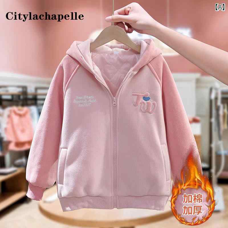 コート ジャケット キッズ アウター 子供服 ガールズ用 秋冬物 ネット 子供用 おしゃれ 秋 スウェット