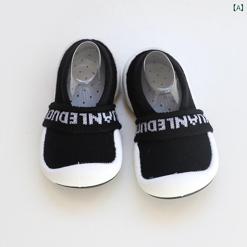 シューズ 靴 ベビー フロア 春秋 フロア ソックス ベビー 滑り止め ソフト ソール 子供 ベビー 屋内 幼児 落下防止 幼稚園 歩行訓練 靴下(4.0)