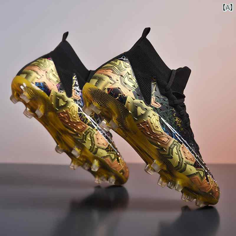 シューズ サッカー 子供用 プロ ロング ネイル メンズ 冬 小学生 スパイク ボーイズ トレーニング