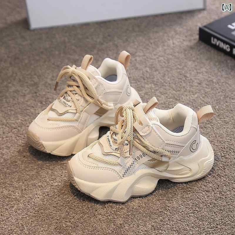 シューズ 靴 子供靴 キッズ スポーツ メッシュ 春 男の子 女の子 赤ちゃん 通気性 ダブル メッシュ カ..