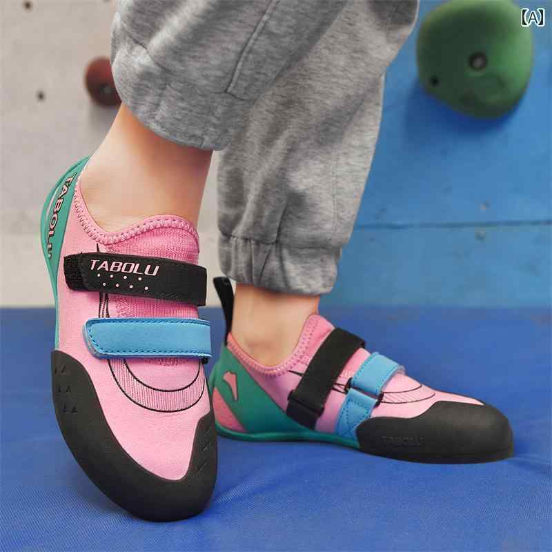 シューズ 靴 子供 大人 ロック クライミング 初心者 登山 メンズ エントリー レベル 登山 プロ レーシ..