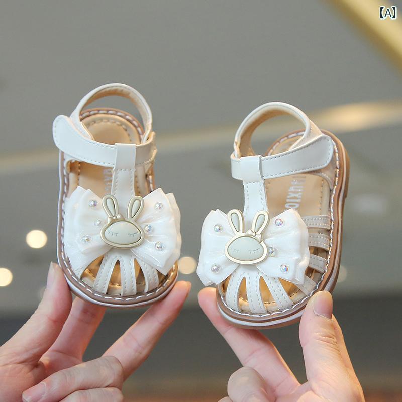シューズ 靴 サンダル キッズ 女児 赤ちゃん 韓国 ベビー 2歳 女の子 夏 ソフト ソール サンダル 子供 プリンセス 滑りにくい 幼児