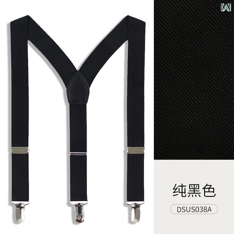 サスペンダー ベルト 男の子 女の子 子供用 サスペンダー クリップ サスペンダー オーバーオール 落下..