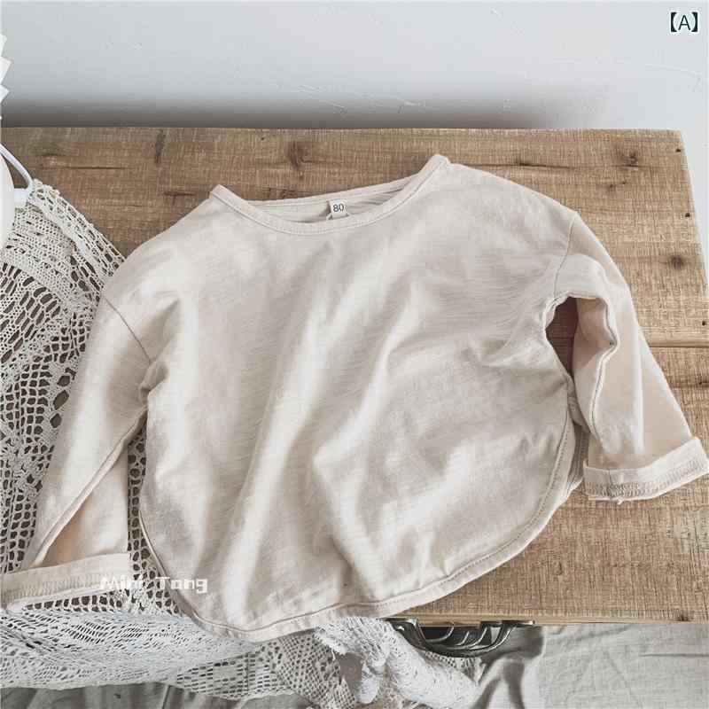 トップス 子供服 生地 柔らかく ワックス 状 韓国 東 大門 メンズ レディース 快適 子供用 竹 綿 Tシャツ 赤ちゃん用 綿