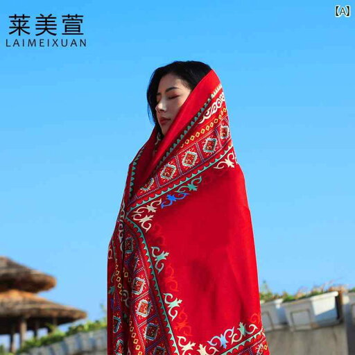 ビーチ ショール 赤い ショール エスニック スカーフ 写真撮影 日焼け防止用 女性用 アウター マント 海辺 砂漠 ガーゼ スカーフ ビーチ スカーフ 夏 ビーチ ショール 赤い ショール エスニック スカーフ 写真撮影 日焼け防止用 女性用 アウター マント 海辺 砂漠 ガーゼ スカーフ ビーチ スカーフ 夏