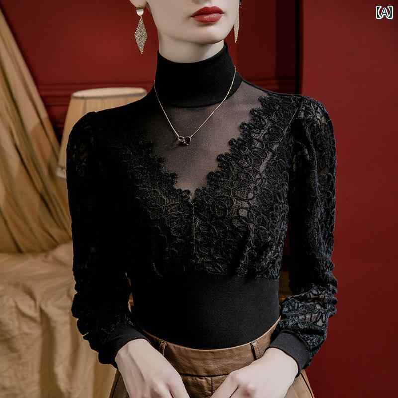 トップス ダンス 魅力 ラテン ダンス 練習着 秋冬 レース ソーシャル ルンバ チャチャ スクエア モダン ダンスウェア