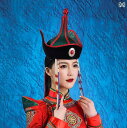モンゴリアン ハット モンゴルった 赤い 帽子 民族 舞踊 衣装 モンゴル ローブ ヘア アクセサリー 美術 試験 レパートリー ハット