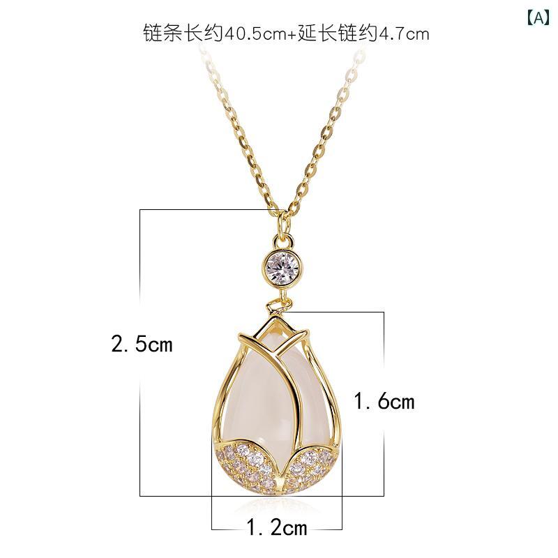 ペンダント ネックレス レディース ワンポイント アクセサリー 中国 バレンタイン デー ギフト 925 シ..