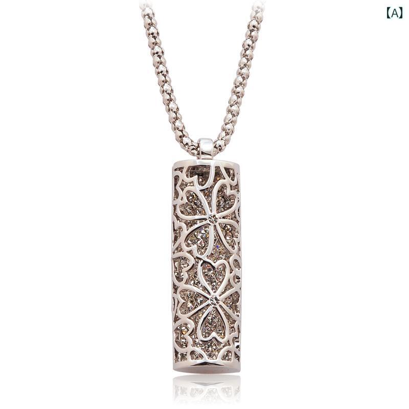 スカート ペンダント ネックレス レディース ワンポイント アクセサリー セーター チェーン ロング ファッション 衣類 ハイエンド 装飾