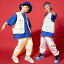 子供服 女の子 男の子 シャツ Tシャツ ベスト パンツ コスチューム バンド ダンス ヒップホップ ストリ..