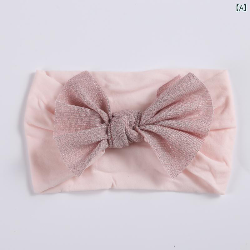 ヘッドバンド リボン ベビー 赤ちゃん かわいい 髪飾り フォト撮影 新生児 薄手 通気性 ヘア アクセサ..
