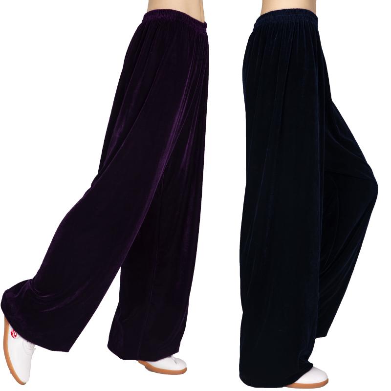 太極拳 パンツ レディース 秋冬 メンズ ー パンツ 厚手 暖かい 武道