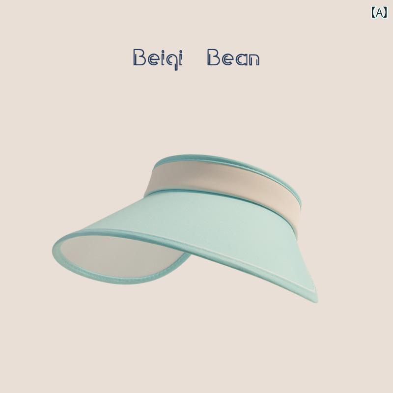 夏 サンバイザー キッズ スポーツ アウトドア 帽子 ゴルフ テニス レジャー 子供用 紫外線 防止 トップ..