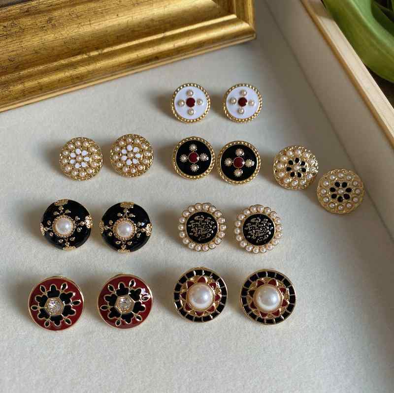 ピアス ヴィンテージ風 レトロ エナメル ピアス S925シルバーニードル デイリー エレガント ウエスタン ピアス アクセサリー レディース