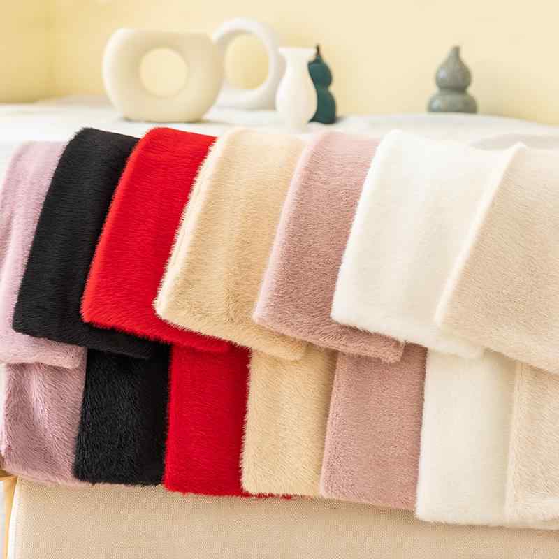 レディース 冬 ファッション エスニック 女性用 ソリッドカラー スカーフ イミテーション ファー ぬい..