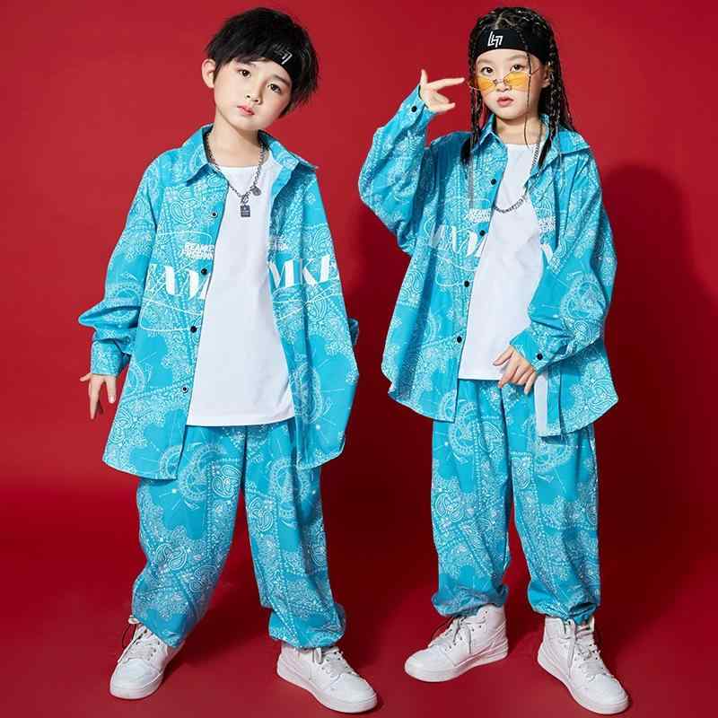 子供服 女の子 男の子 シャツ Tシャツ パンツ コスチューム バンド ダンス ヒップ...