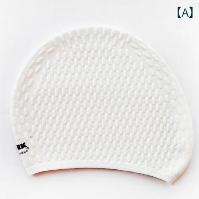 レディース ファッション 夏 夏 水泳 帽子 スイミング キャップ メンズ シリコン ユニセックス 防水 耳保護