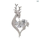 コート ブローチ セレモニー おしゃれ メンズ レディース アクセサリー かわいい 鹿 コサージュピン 韓国 ファッション シンプル ピン 装飾