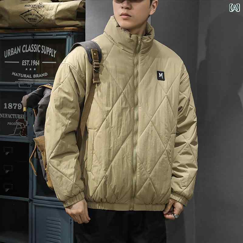 ジャケット シンプル カジュアル おしゃれ スタイリッシュ ラフ 普段着 メンズ ファッション 大きめサイズ 冬