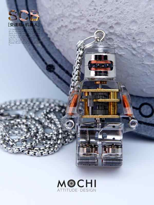 ネックレス ペンダント かっこいい スチームパンク レゴロボット アバディーン メカニカル パーティ ...