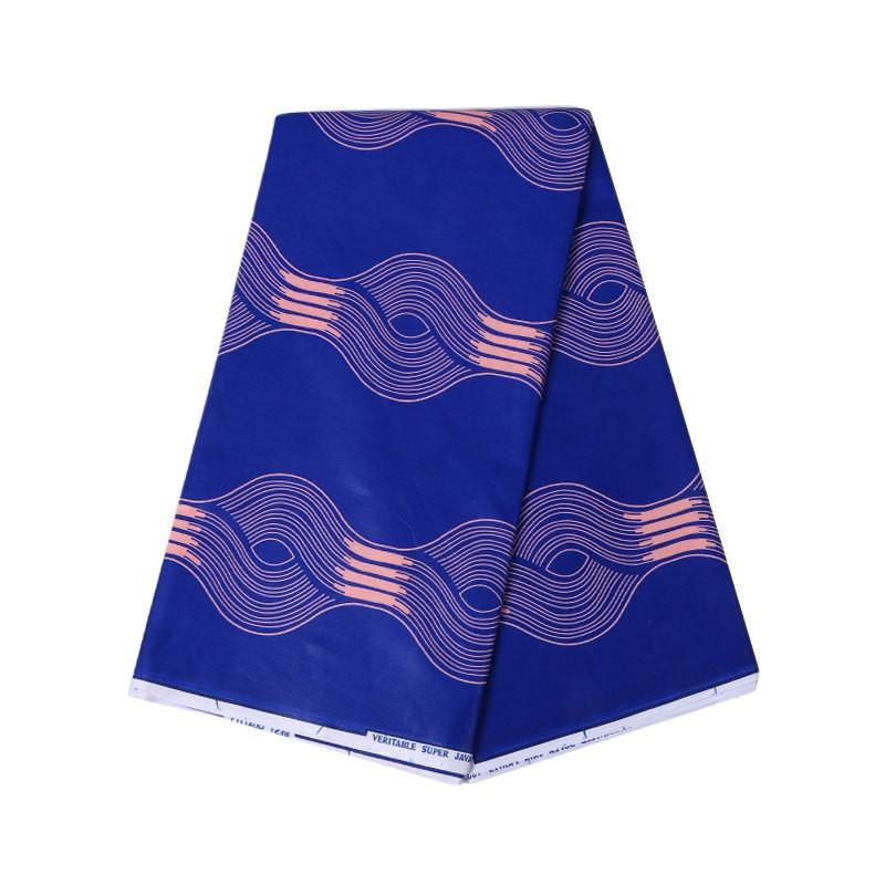 生地 ファッション 南米 民族衣装 DIY アフリカ 生地 染め布 6ヤード アフリカ ワックス クロス フェイ..